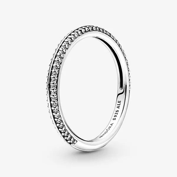 Set Nhẫn Mix Charm Pandora ME Love Ring B801293 Màu Bạc/Đỏ