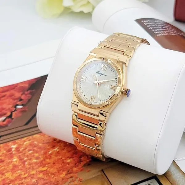 Đồng Hồ Nữ Salvatore Ferragamo Vega Rose Gold Màu Vàng Hồng