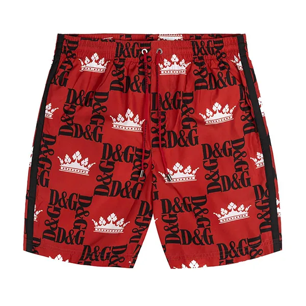 Top 38+ imagen dolce and gabbana red shorts