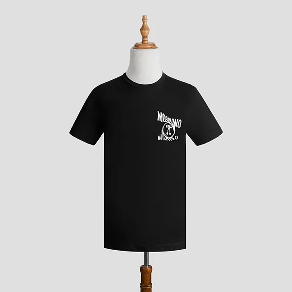 Áo Phông Moschino T0719-0240-1555 Màu Đen Size 46