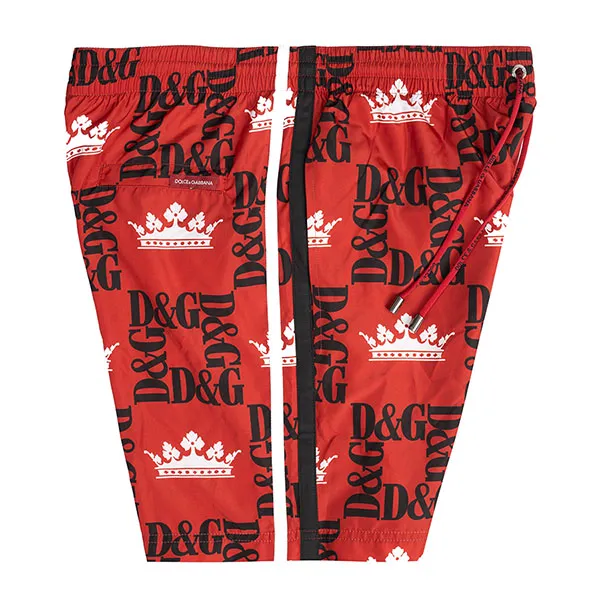 Quần Shorts Dolce & Gabbana D&G M4A55T HSMEW HRY47 Màu Đỏ