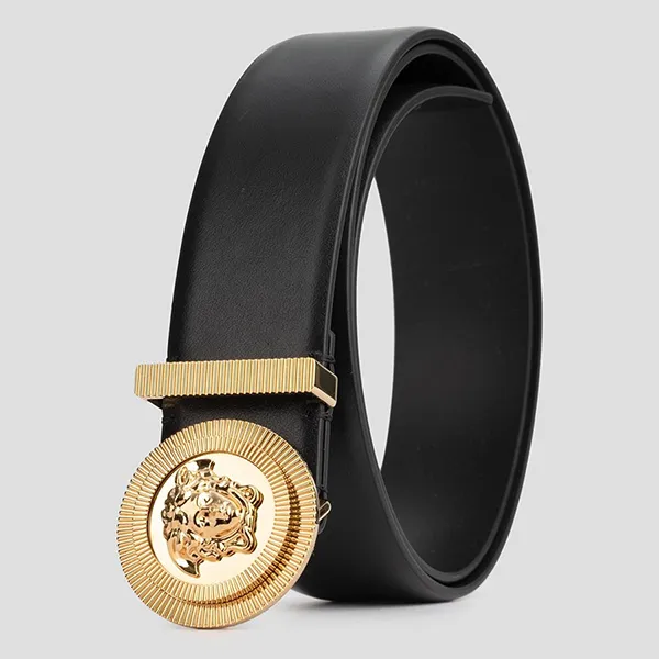 Thắt Lưng Versace Medusa Biggie Belt Black 1003873 DCTP1 1B00V Màu Đen - Thắt lưng - Vua Hàng Hiệu