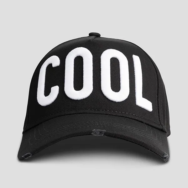 Mũ Dsquared2 Cool Baseball Cap BCM0510 05C00001 M063 Màu Đen - Mũ nón - Vua Hàng Hiệu