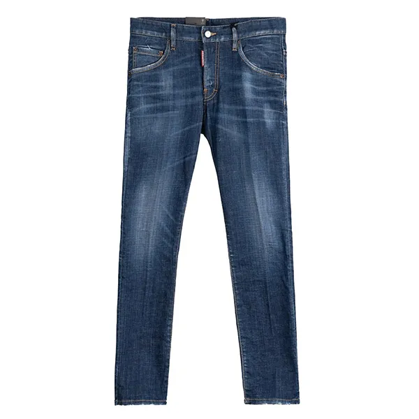 Quần Jeans Dsquared2 Dark Clean Wash Skater S74LB1133 S30342 470N Màu Xanh