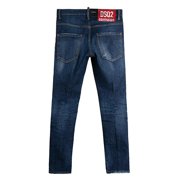 Quần Jeans Dsquared2 Dark Clean Wash Skater S74LB1133 S30342 470N Màu Xanh