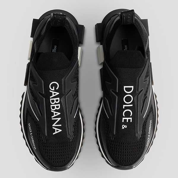 Giày Sneakers Dolce & Gabbana D&G Sorrento With Logo CK1823 AW478 89690 Màu Đen Size 39 - 3