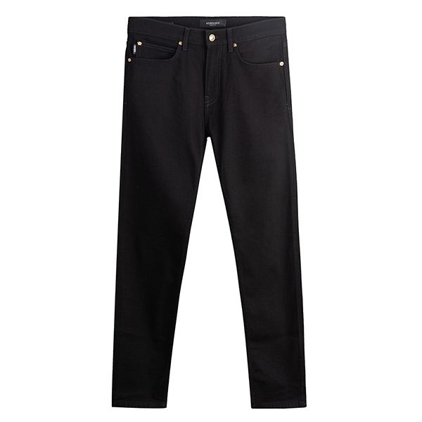 Quần Jeans Versace Slim-Fit Denim A81832 1A03011 1D040 Màu Đen - 1