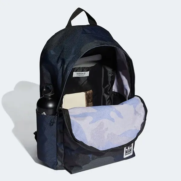 Balo Adidas Camo Classic Backpack H34627 Màu Xanh/Xám/Đen