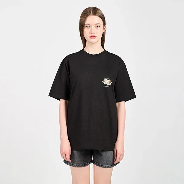 Áo Phông Acmé De La Vie ADLV Gradation Crayon Logo Short Sleeve T-Shirt Black Màu Đen - Thời trang - Vua Hàng Hiệu