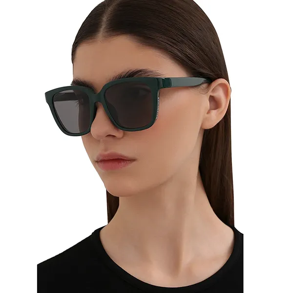 Kính Mát Balenciaga Sunglasses BB0152SA 005 Màu Xám Xanh - 1