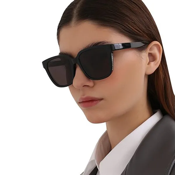 Kính Mát Balenciaga Sunglasses BB0152SA 001 Màu Đen Xám - 1