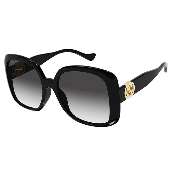 Kính Mát Gucci Sunglasses Gucci Fashion Inspired GG1029SA 007 Màu Đen - 3
