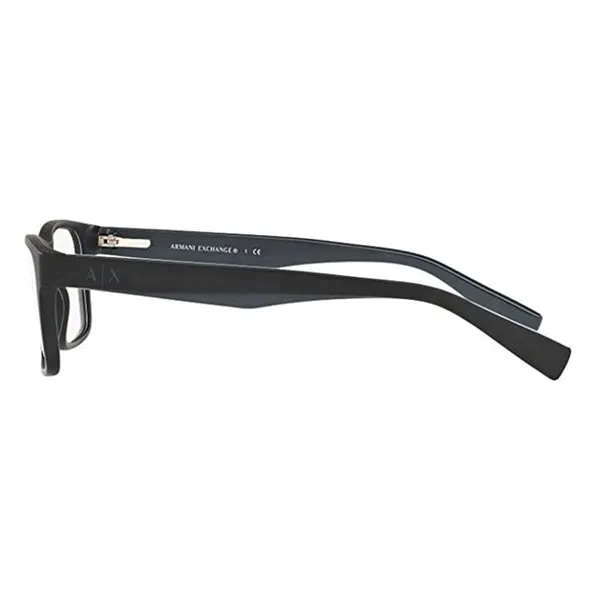 Kính Mặt Cận Armani Exchange Demo Lens Rectangular Men's Eyeglasses 0AX3038F_819956.C-0821 Màu Đen