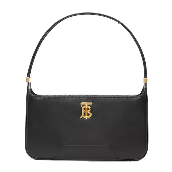 Túi Đeo Vai Burberry Leather TB Shoulder Bag 80462461 Màu Đen - Túi xách - Vua Hàng Hiệu