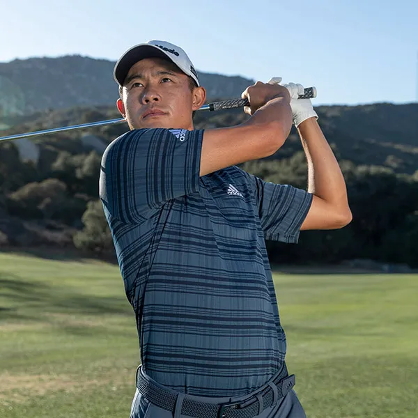 Áo Polo Adidas Golf Statement No-Show Primegreen GR3110 Màu Xanh Navy Size L