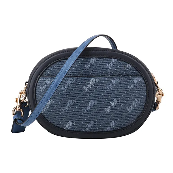 Túi Đeo Chéo Coach Camera Bag With Horse And Carriage C4057 Màu Xanh Navy - Túi xách - Vua Hàng Hiệu