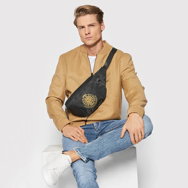 Túi Đeo Hông Versace Jeans Couture 72YA4BB5 ZS284 899 Màu Đen - Túi xách - Vua Hàng Hiệu