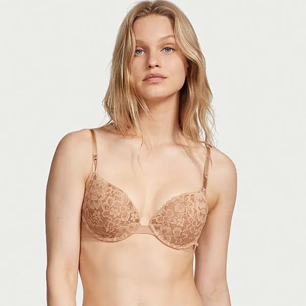 Áo Lót Victoria's Secret Sexy Tee Ren, Nâng Vừa 122637SEQ Màu Be Size 34A