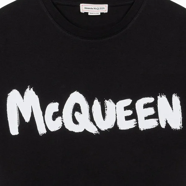 Áo Phông Alexander McQueen 622104 QTZ57 0901 Màu Đen