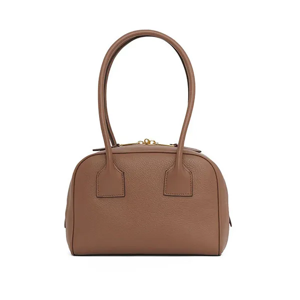 Túi Xách Burberry Mini Leather Half Cube Bag Màu Nâu - Túi xách - Vua Hàng Hiệu