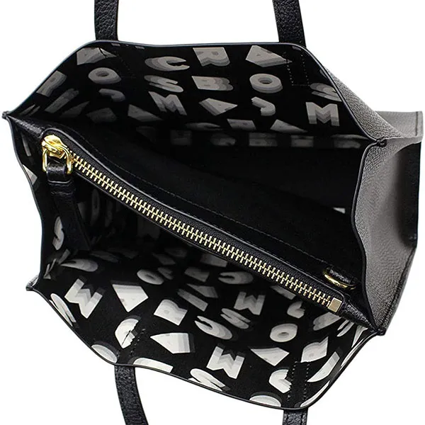 Túi Tote Marc Jacobs Mini Grind Tote Bag Black M0015685 Màu Đen - Túi xách - Vua Hàng Hiệu