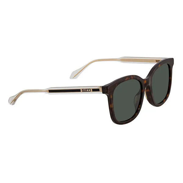 Kính Mát Gucci Green Square Men's Sunglasses GG0562SK 002 53 Màu Xanh
