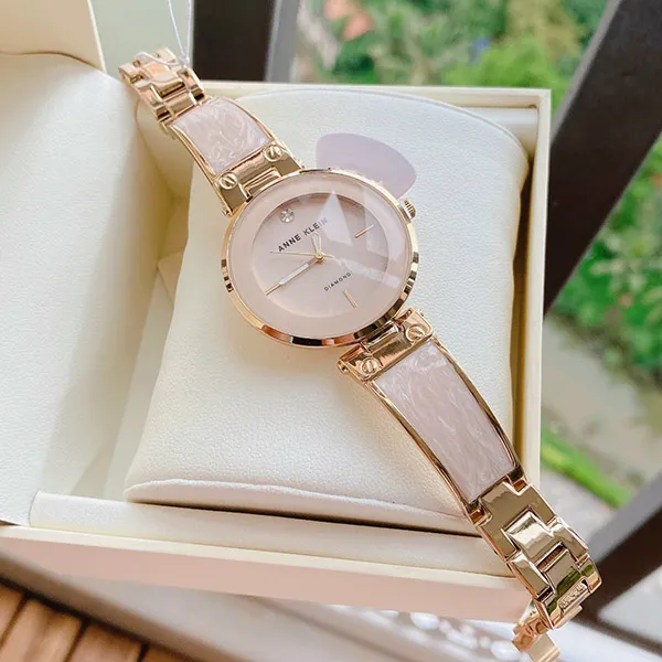 Đồng Hồ Nữ Anne Klein AK/2512LPGB Màu Hồng Vàng