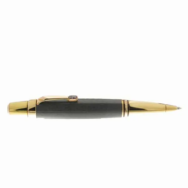 Bút Bi MontBlanc Boheme Piroutte Lilas Ballpoint Pen 103797 Màu Than Phối Vàng - Bút viết - Vua Hàng Hiệu