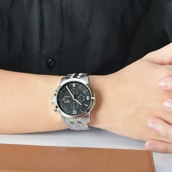 Đồng Hồ Nam Tissot PRC 200 Automatic Chronograph T055.427.11.057.00 44mm Màu Bạc Đen