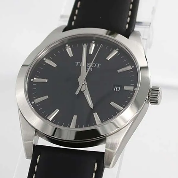 Đồng Hồ Nam Tissot Gentleman T127.410.16.051.00 40mm Màu Bạc Đen