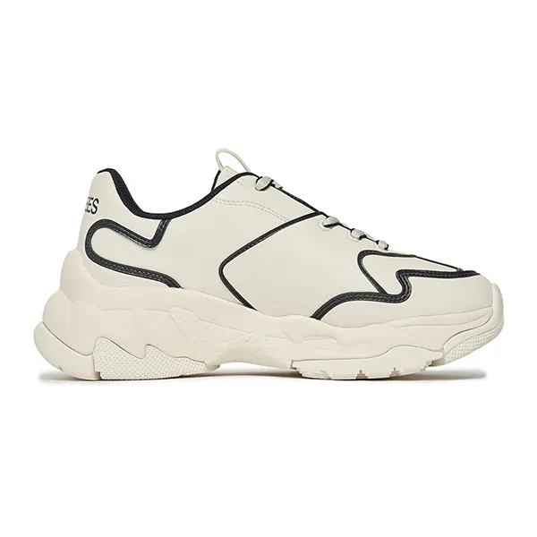 Giày Thể Thao MLB Big Ball Chunky A Line New York Yankees 3ASHCLS2N-50BKS Màu Trắng Size 230