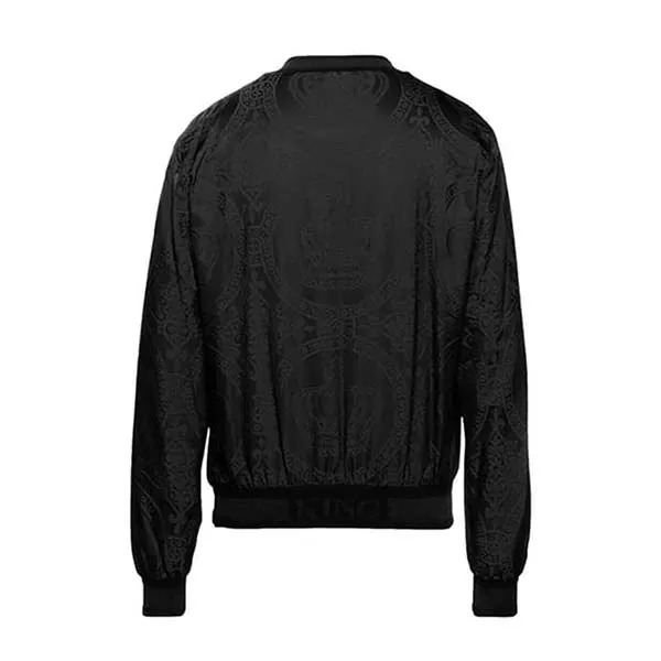 Áo Khoác Nam Dolce & Gabbana D&G Không Cổ Màu Đen In Họa Tiết - Thời trang - Vua Hàng Hiệu