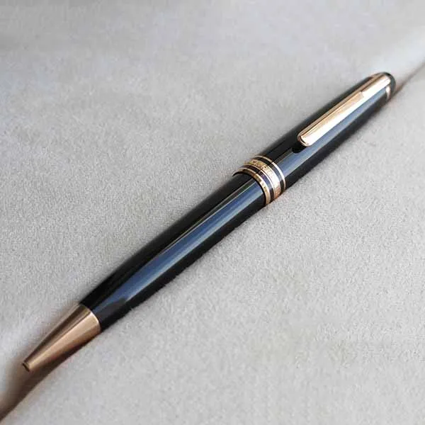 Bút Bi Montblanc Meisterstuck Rose Gold Classique MB112679 Màu Đen - Bút viết - Vua Hàng Hiệu
