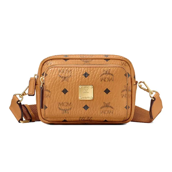 Túi Đeo Chéo MCM Aren Crossbody In Visetos MMRAAKC03CO001 Màu Nâu - Túi xách - Vua Hàng Hiệu