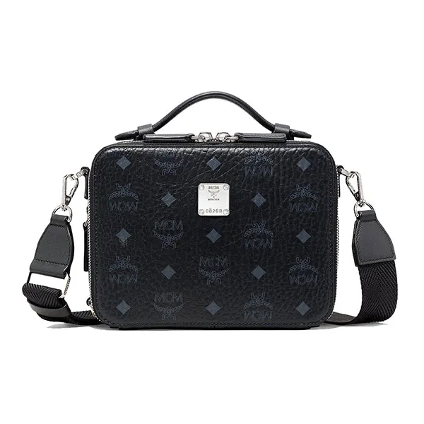 Túi Đeo Chéo MCM Klassik Crossbody In Visetos MMRAAKC05BK001 Màu Đen - Túi xách - Vua Hàng Hiệu
