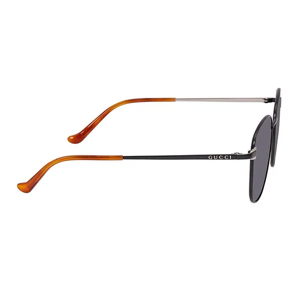 Kính Mát Gucci Aviator Men's Sunglasses GG0575SK 007 56 Màu Đen Xám - Kính mắt - Vua Hàng Hiệu