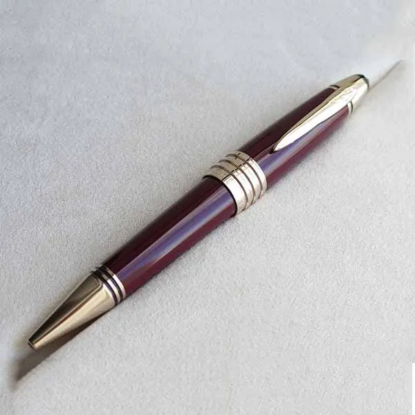 Bút Bi Montblanc John F. Kennedy Special Edition Burgundy Ballpoint Pen 118083 Màu Đỏ - Bút viết - Vua Hàng Hiệu