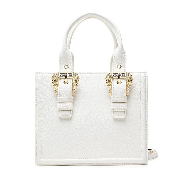 Túi Tote Versace Jeans Couture 72VA4BFM 71578 003 Màu Trắng - Túi xách - Vua Hàng Hiệu
