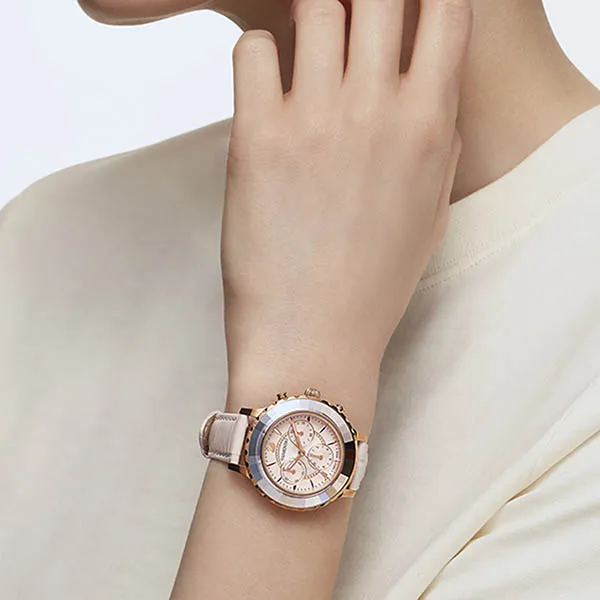 Đồng Hồ Nữ Swarovski Octea Watch 5452501 39mm Màu Vàng Hồng - Đồng hồ - Vua Hàng Hiệu