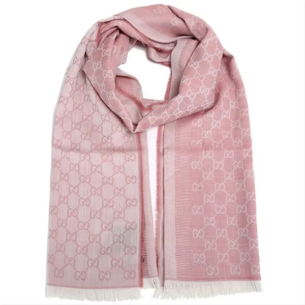 Khăn Quàng Cổ Gucci Scarf GG 281942 3G074 6978 Màu Hồng