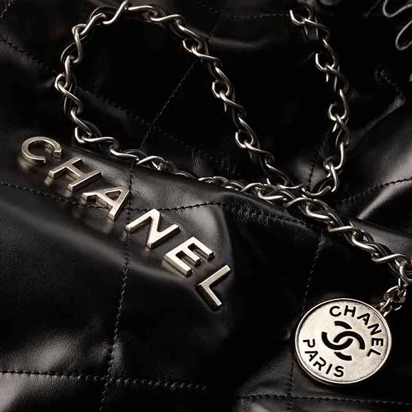 Túi Đeo Vai Chanel HoBo 22 Bag Black Màu Đen Khóa Bạc - Túi xách - Vua Hàng Hiệu