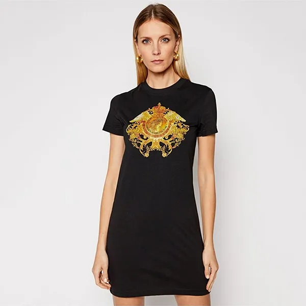Váy Versace Jeans Couture D2HWA418 WDP939 Màu Đen