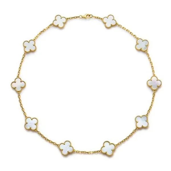 Dây Chuyền Jewery Luxury Style Yellow Gold 18k Mother Of Pearl Màu Vàng Gold - Trang sức - Vua Hàng Hiệu