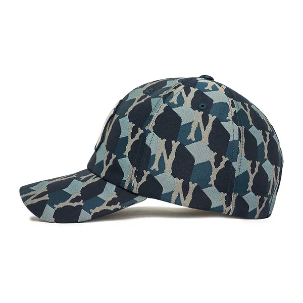 Mũ MLB Cube Monogram Unstructured Ball Cap New York Yankees 3ACPM212N-50NYD Màu Xanh Navy