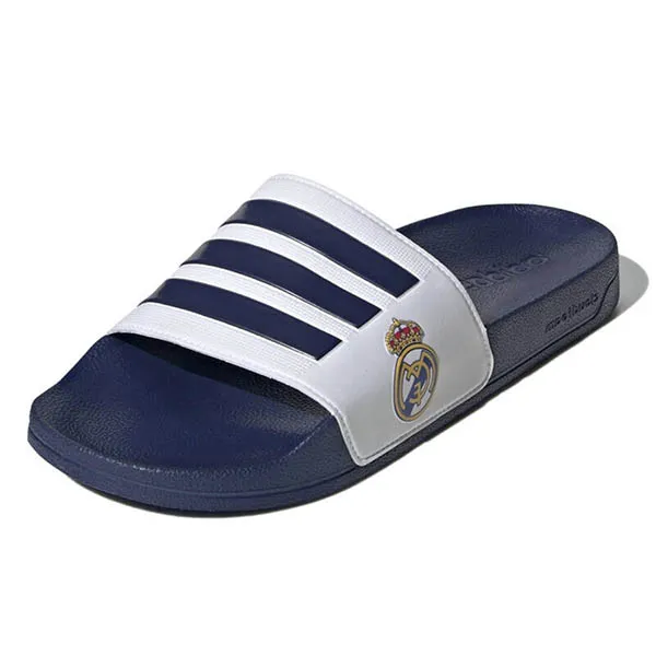 Dép Adidas FC Real FW7073 Màu Xanh Trắng Size 44 1/2