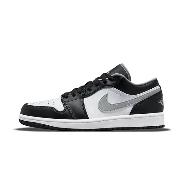 Giày Thể Thao Nike Air Jordan 1 Low Black Medium Grey Size 40.5 - 3