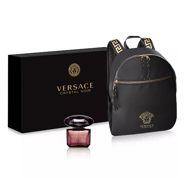 Set Nước Hoa Nữ Versace Crystal Noir EDP 90ml + Balo Versace Backpack 2 Món - Nước hoa - Vua Hàng Hiệu