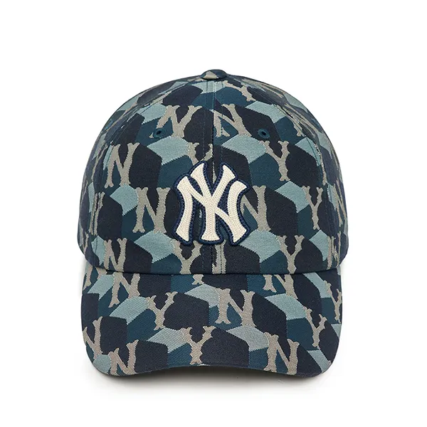 Mũ MLB Cube Monogram Unstructured Ball Cap New York Yankees 3ACPM212N-50NYD Màu Xanh Navy