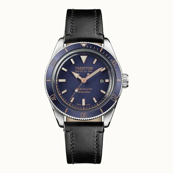 Đồng Hồ Nam Ingersoll The Trenton Swiss Made T07601 Màu Bạc Xanh - Đồng hồ - Vua Hàng Hiệu