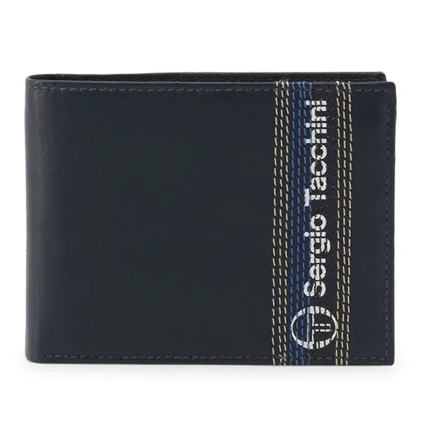 Ví Nam Sergio Tacchini Men's Wallet Nav K50TXHP029 Màu Xanh Navy - Túi xách - Vua Hàng Hiệu